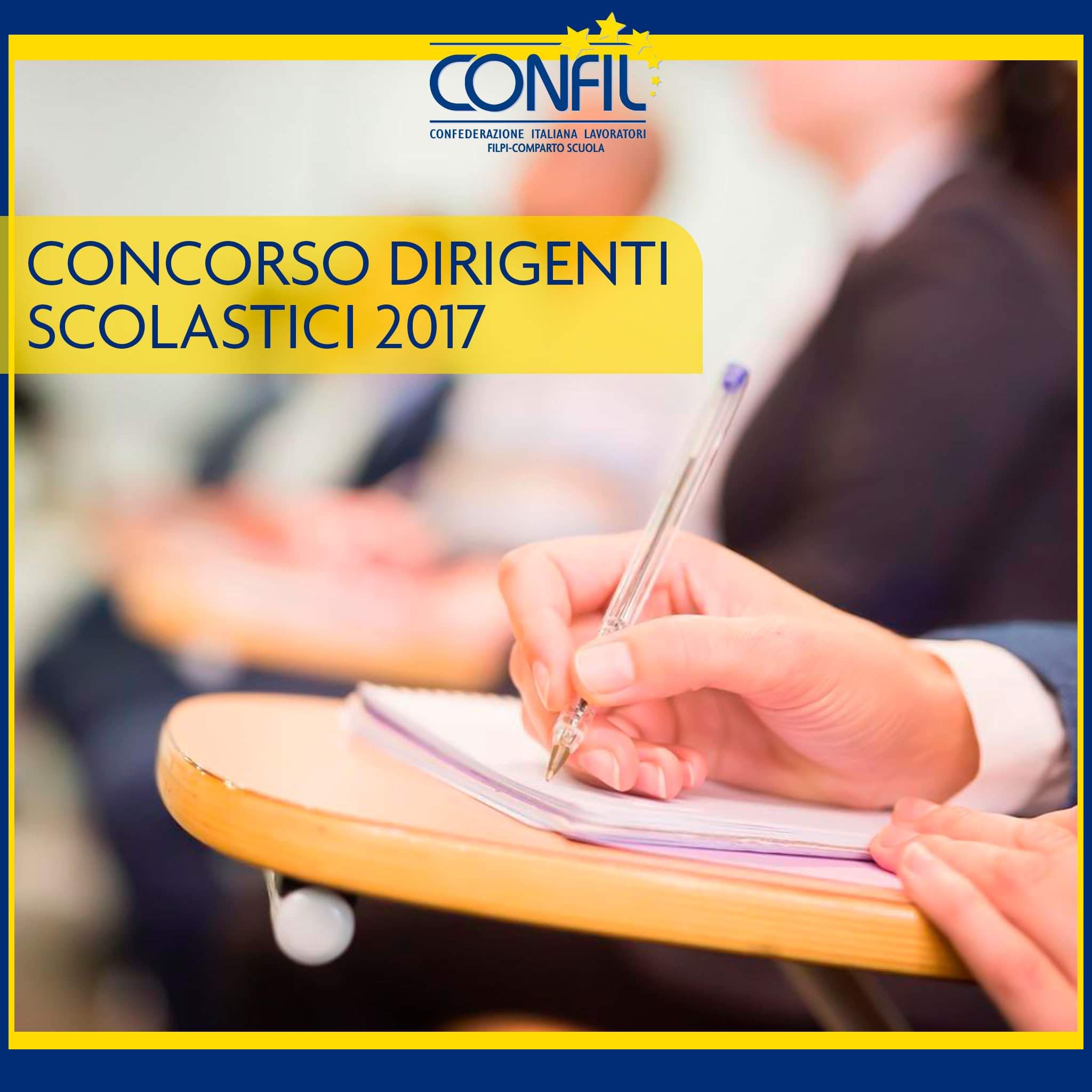 Concorso dirigenti scolastici 2017, Confil-Filpi: si attui quanto deciso dal Parlamento!